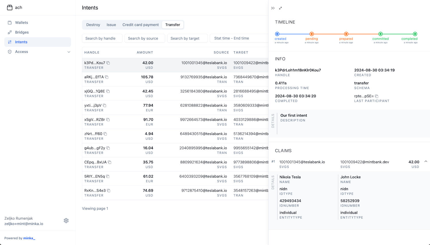 Creating First Payment